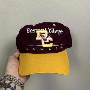 VTG Boston College Eagles Hat Cap TWIN ENTERPRISE Split Bar Snapback Maroon NCAA